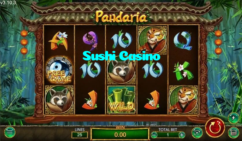 Sushi Casino casino presented on mobile device in Pakistan with slots and live games